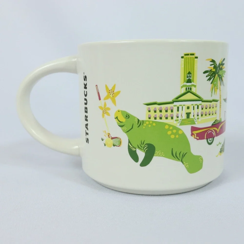 Starbucks Florida 2024 Discovery Series 14oz Ceramic Coffee Mug Cup